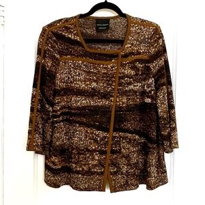 Gorgeous gold and brown sweater